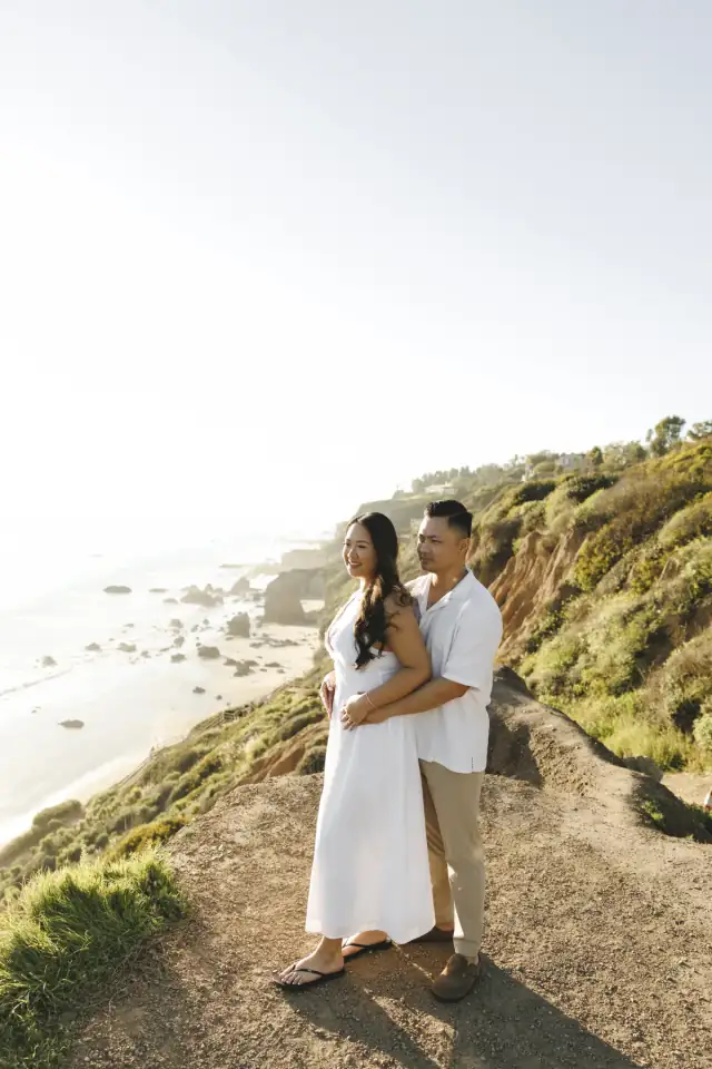 Christine & Nathan at El Matador State Beach · Malibu