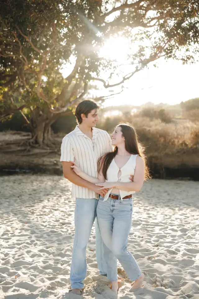 Lillian & Michael at Leo Carrillo State Beach · Malibu