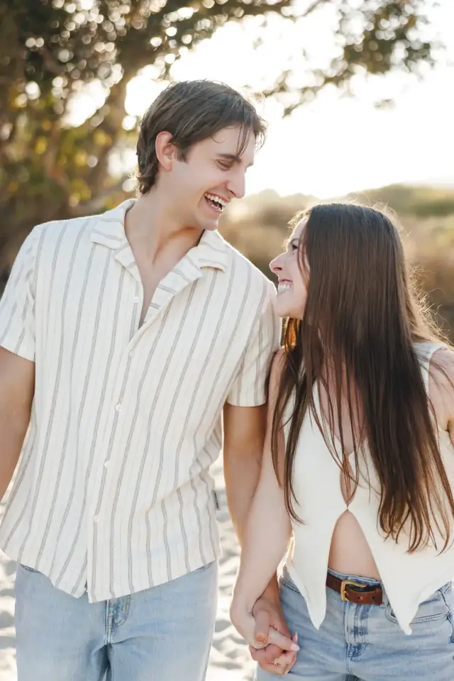 Lillian & Michael at Leo Carrillo State Beach · Malibu