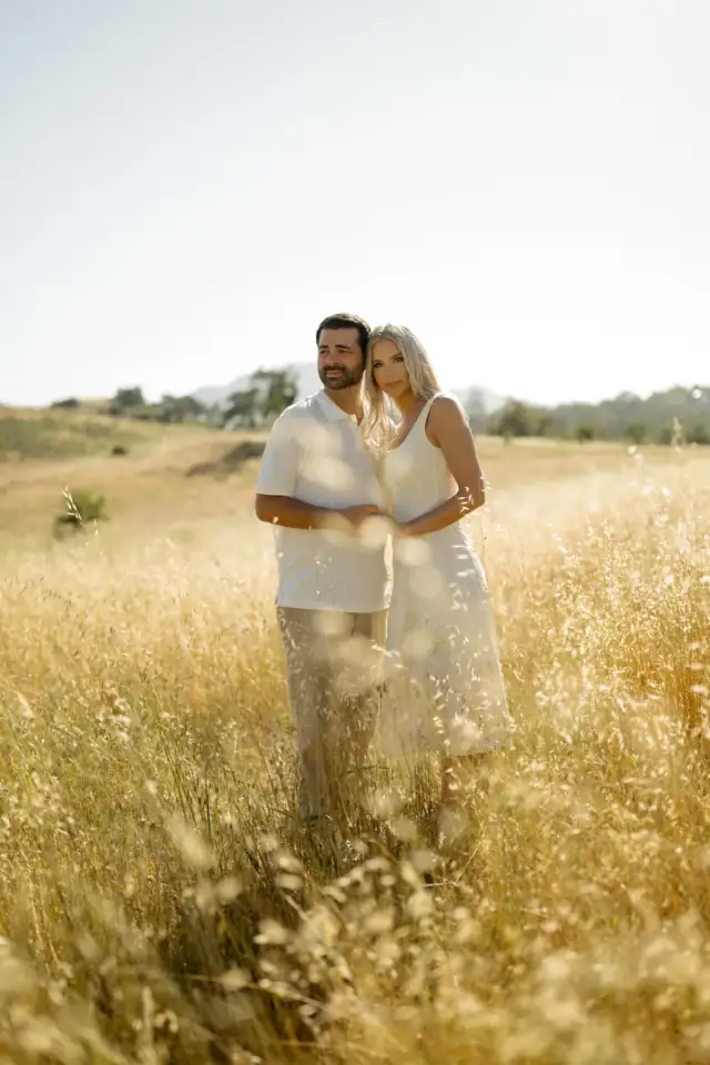 Meagan & London at Agoura Hills fields