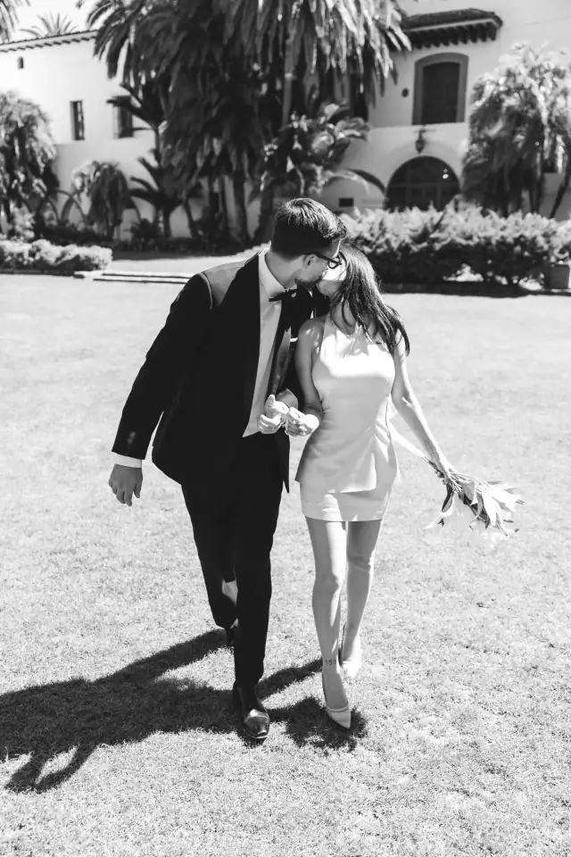 Jessica & Reid at Santa Barbara Courthouse