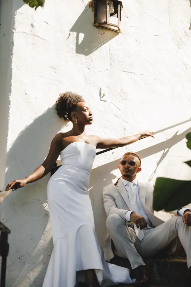 Joy & Caleb at Santa Barbara Courthouse