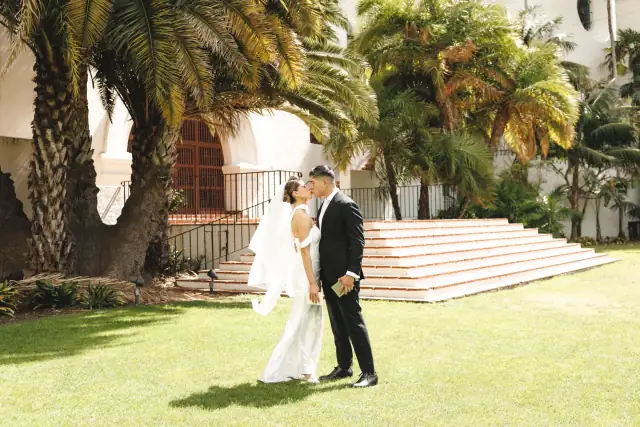 Ken & Dinora at Santa Barbara Courthouse