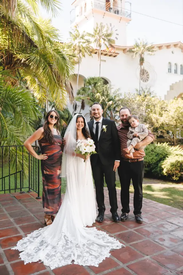 Karina & Evan at Santa Barbara Courthouse