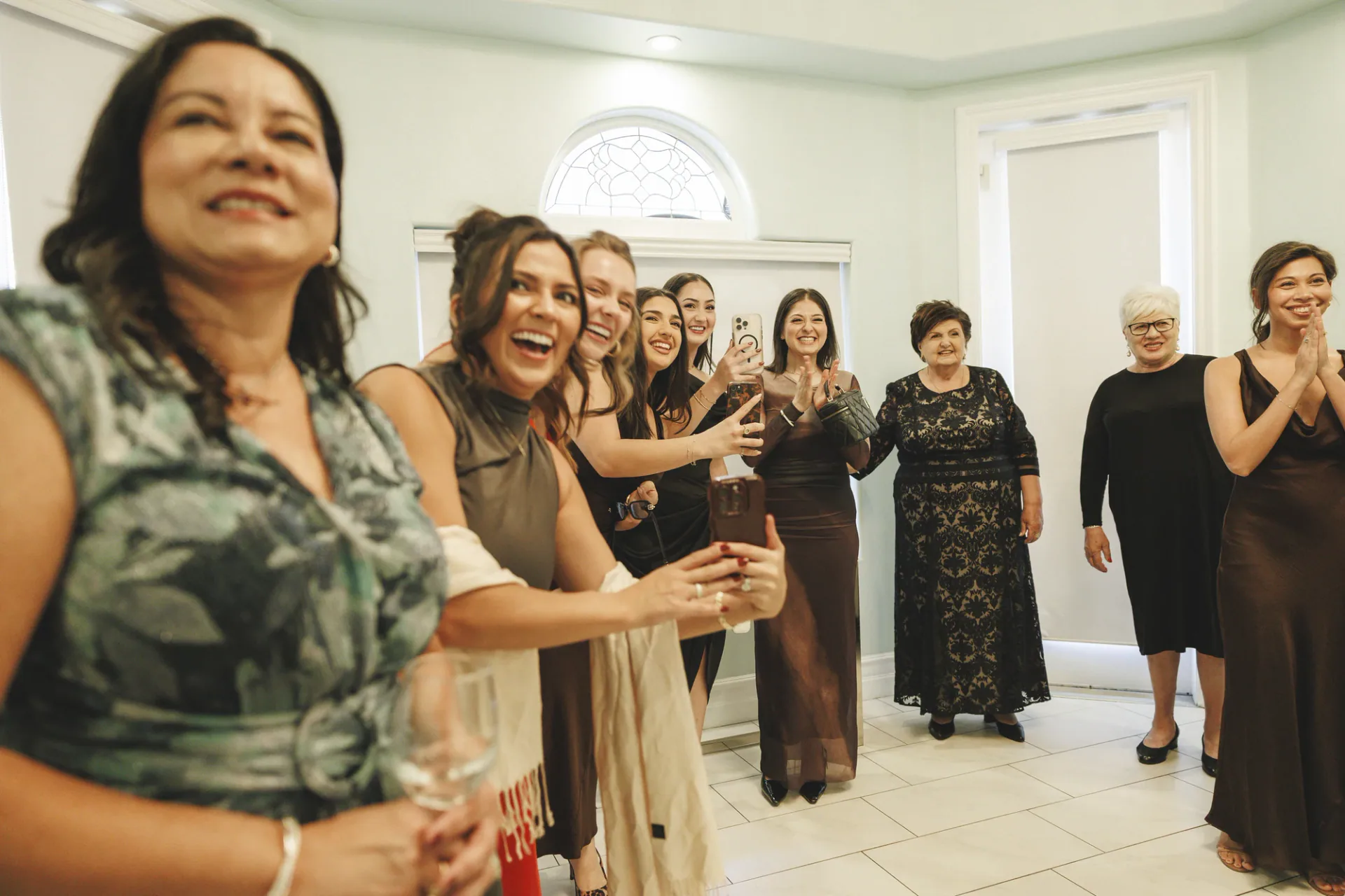 Editorial wedding portrait in Southern California