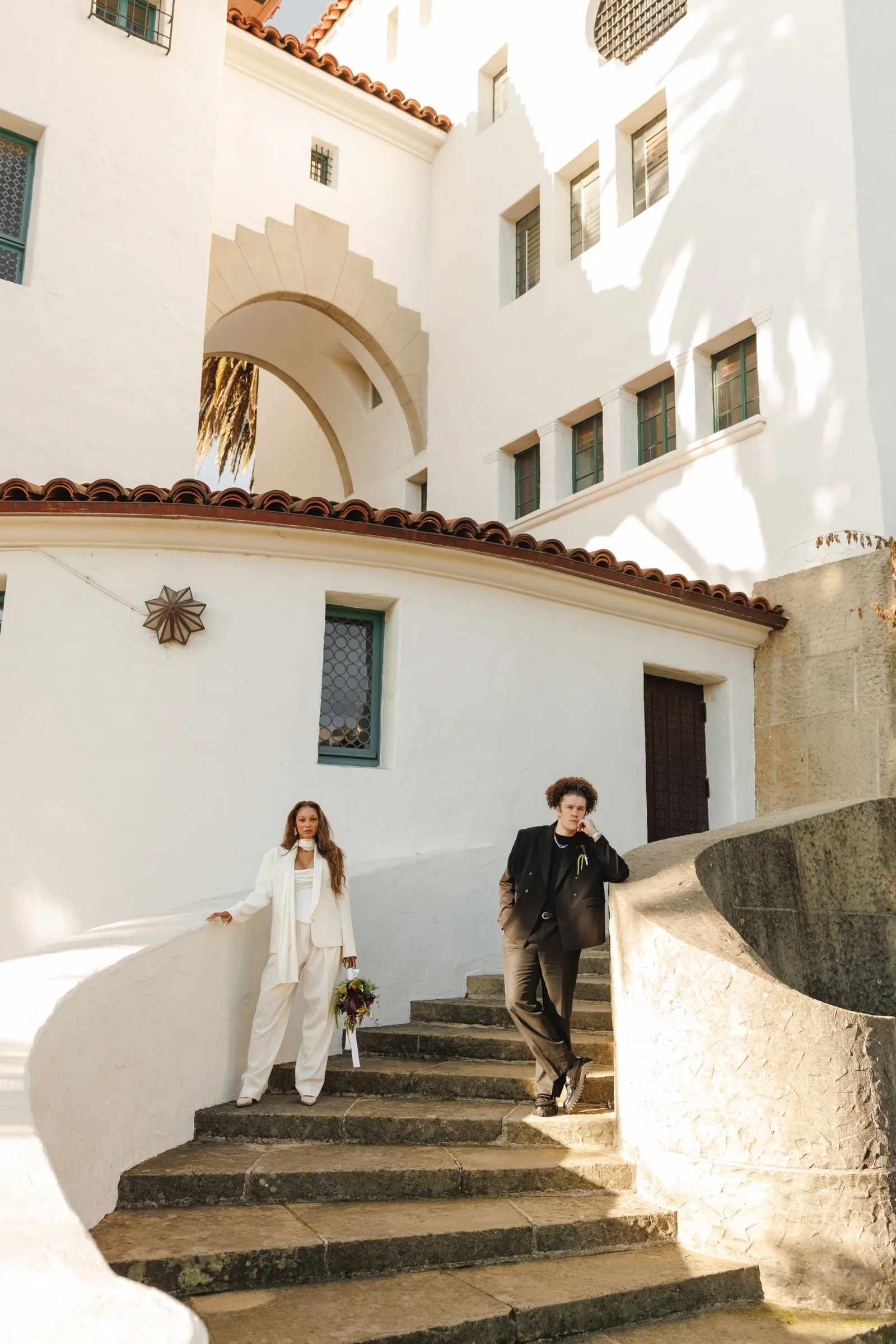 Santa Barbara Courthouse wedding and elopement photography