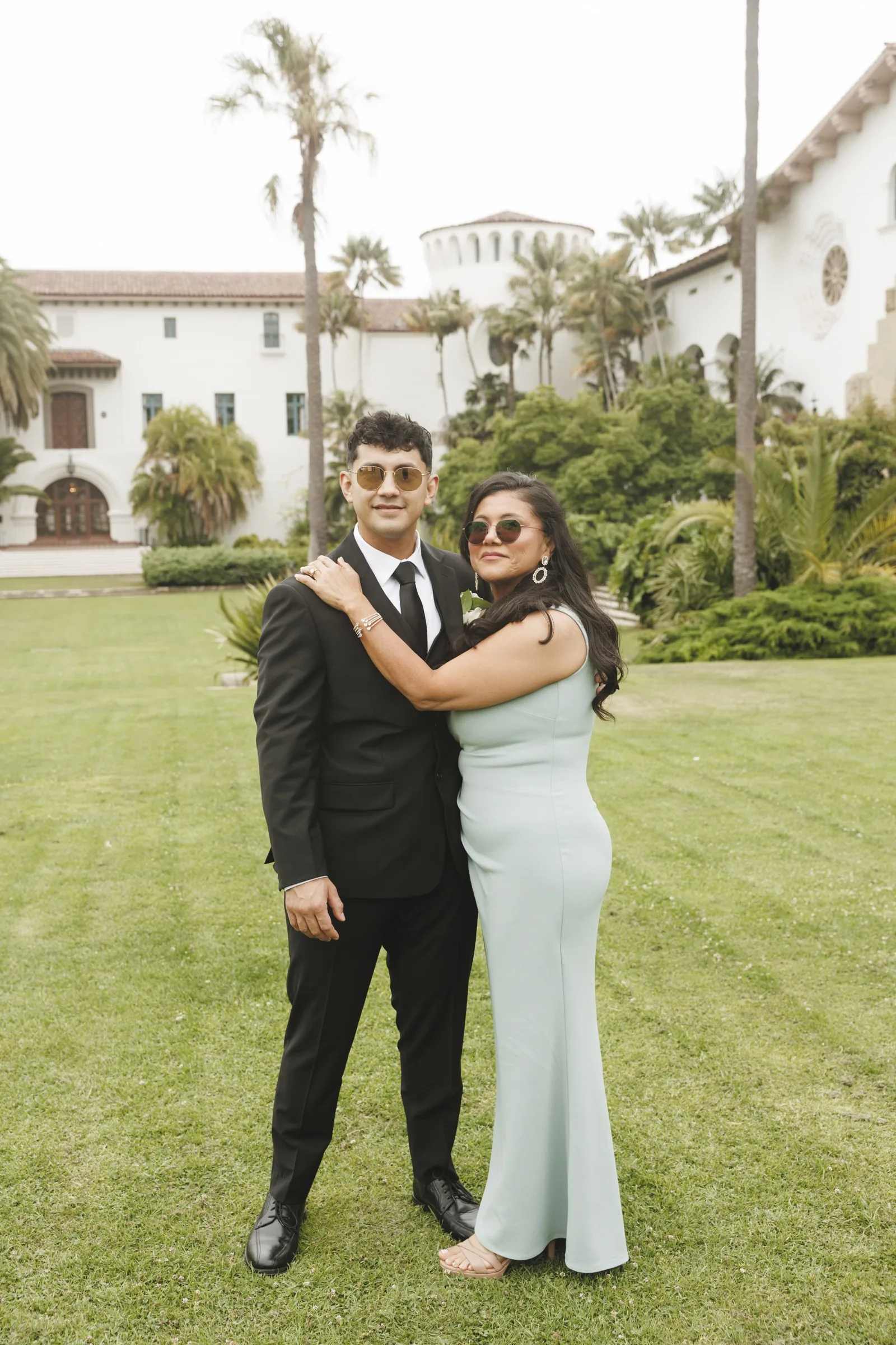 Andrea & Ozzy at Santa Barbara Courthouse