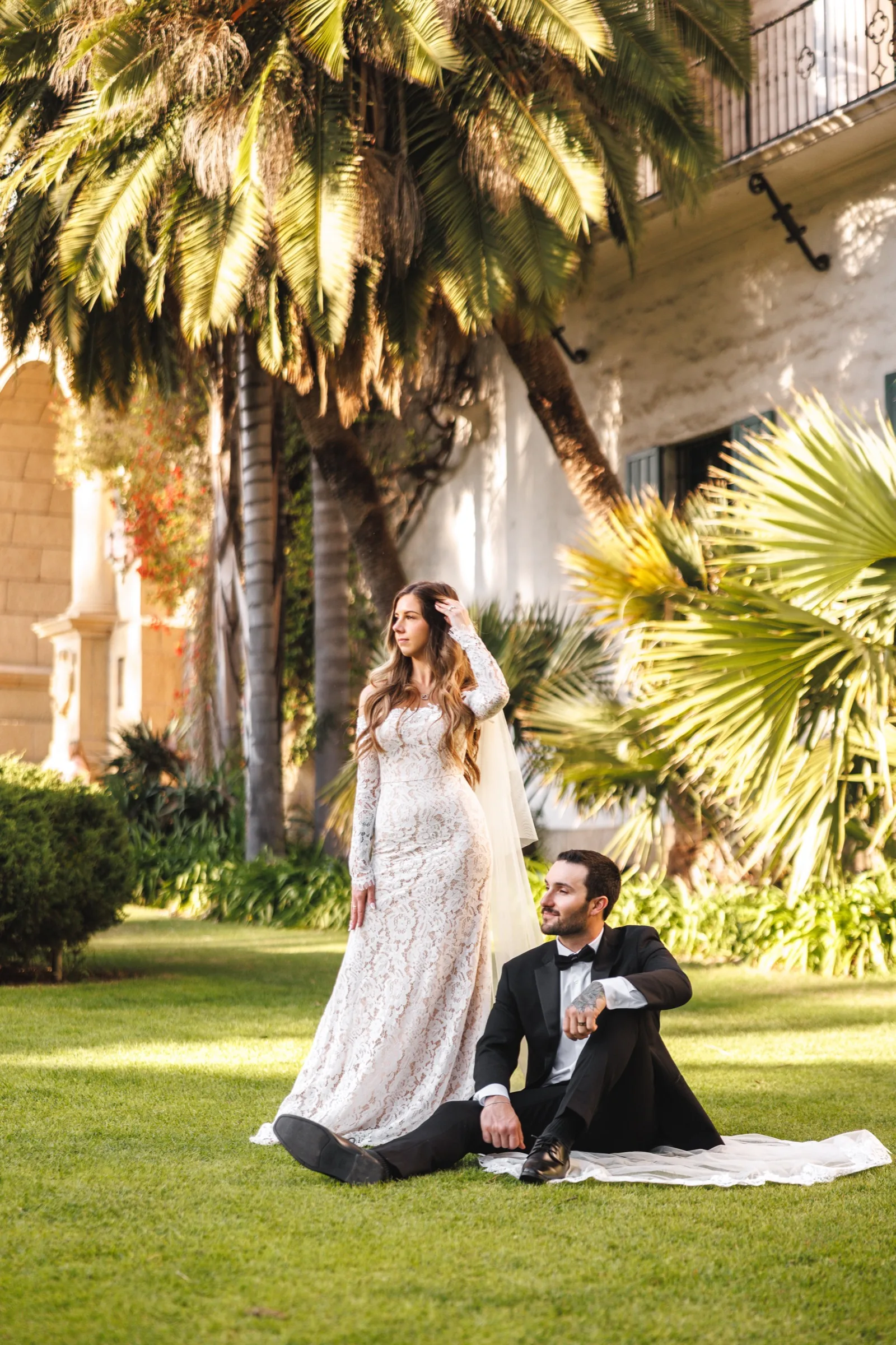 Haylee & Steven at Santa Barbara Courthouse