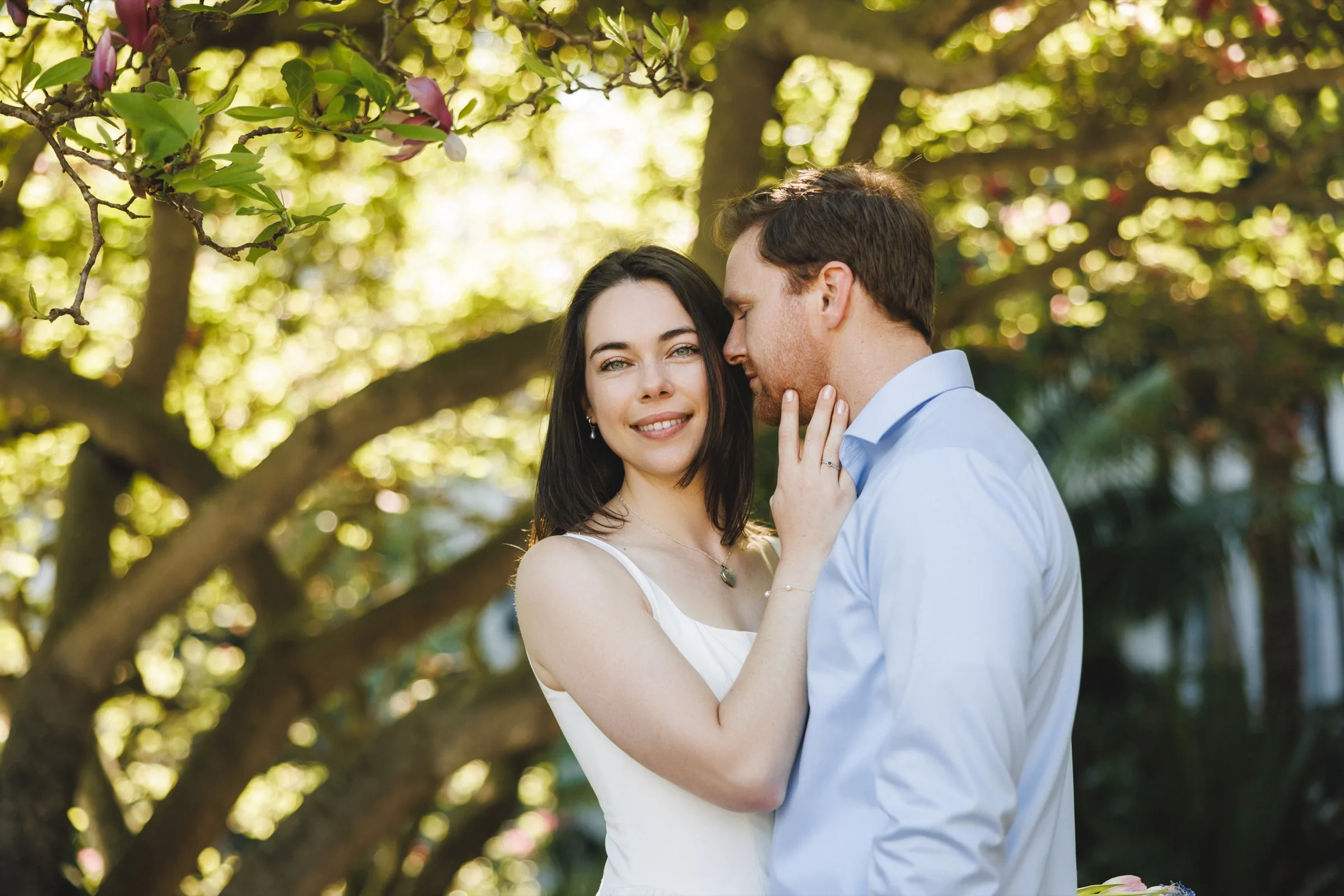 John & Hannah at Santa Barbara Courthouse
