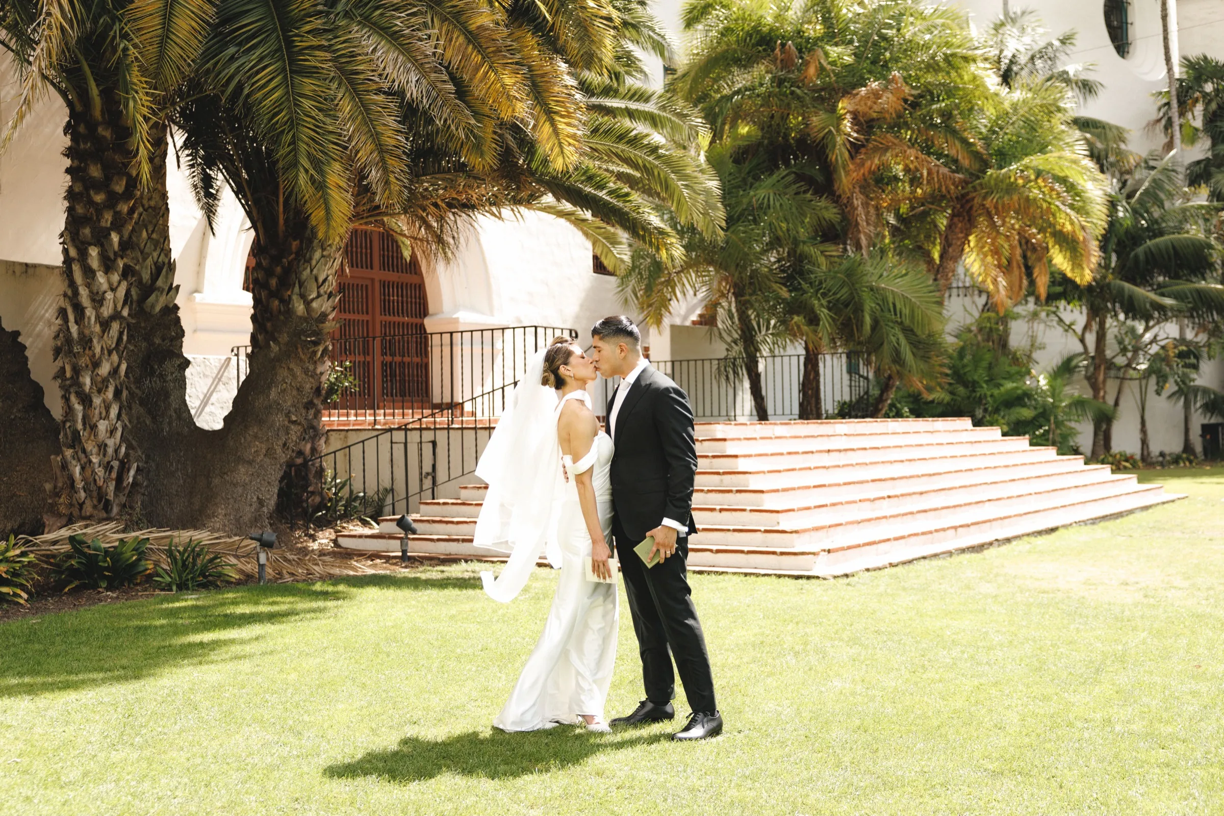 Ken & Dinora at Santa Barbara Courthouse